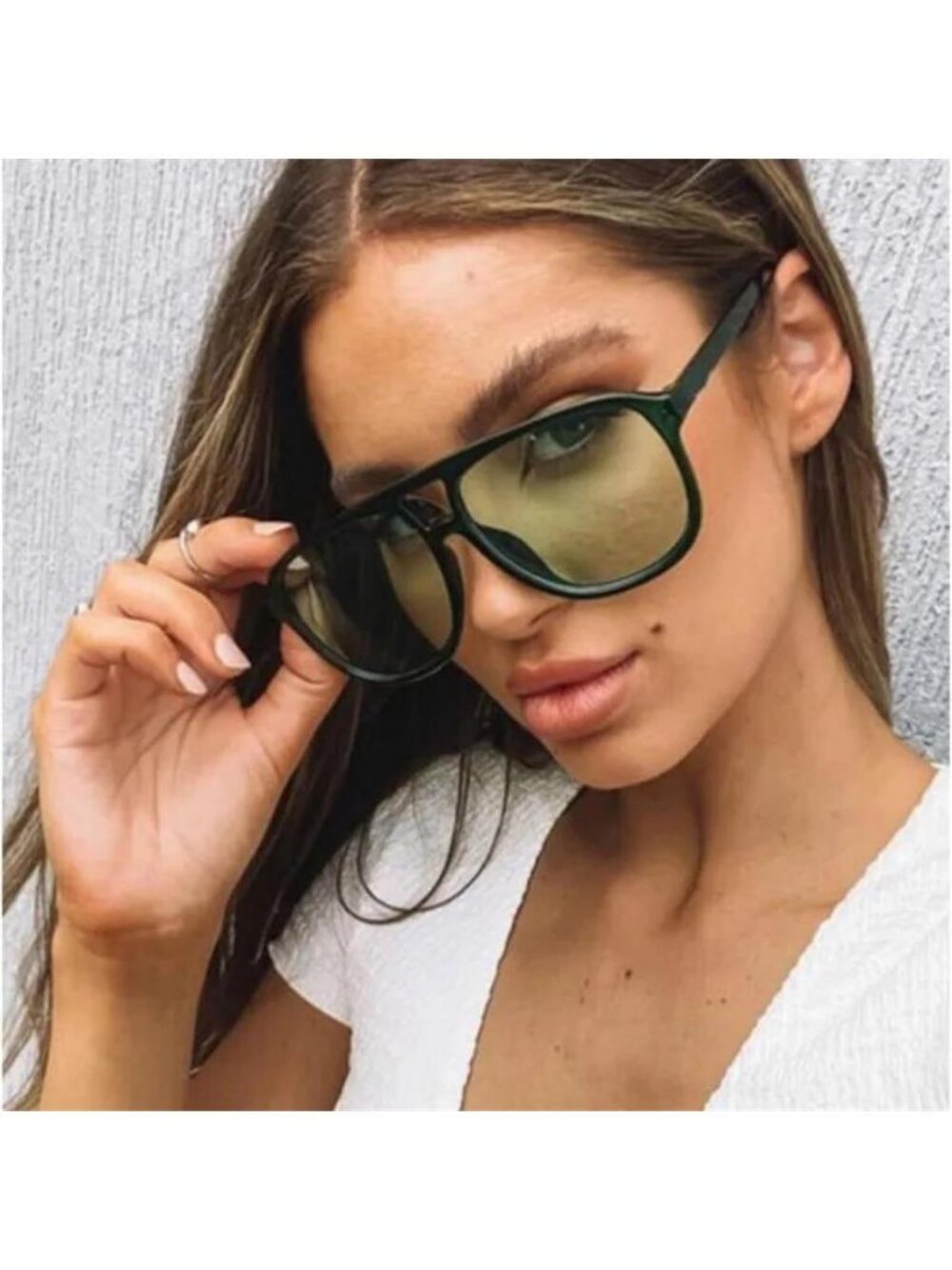 Retro Double Bridges  Sunglasses